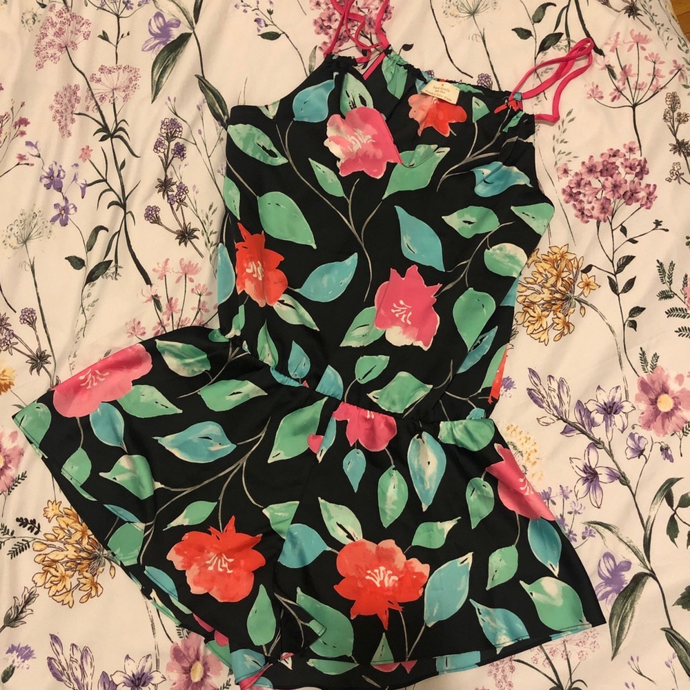 Kate Spade Satin Sleep Romper